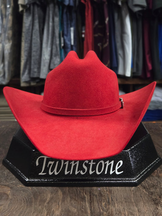 Twinstone 5x Texas Felt Hat - Red