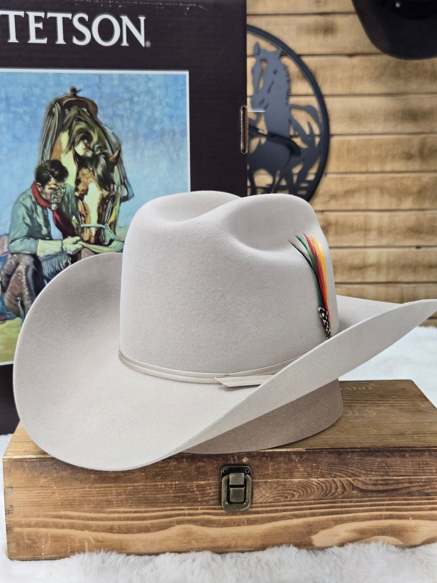 Stetson Spartan 6x Felt Hat - Silverbelly