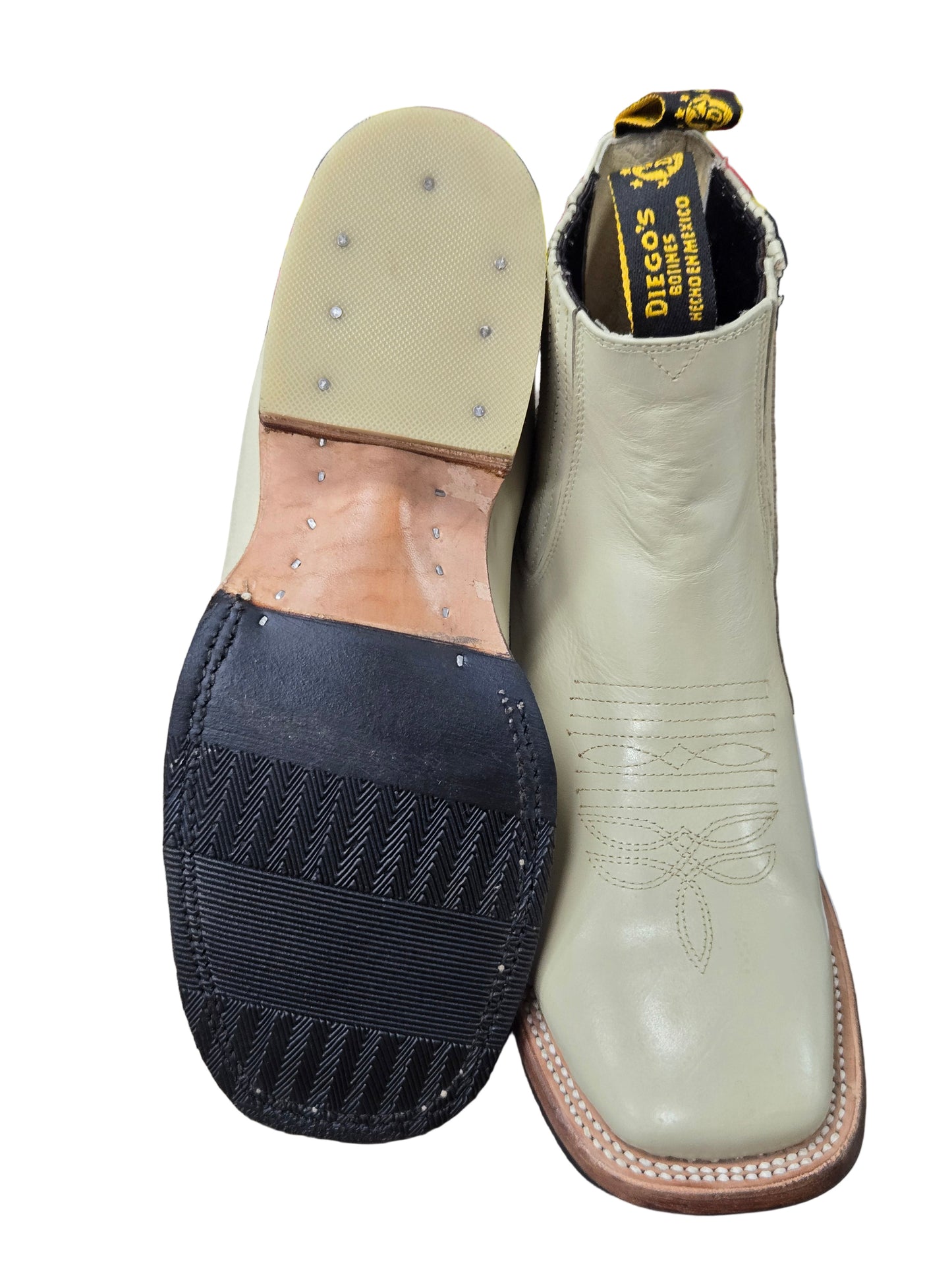 FINAL SALE Diegos Mens Botin - Hueso
