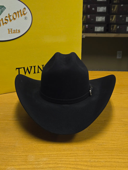 Twinstone 6x Joan Jr Felt Hat - Black
