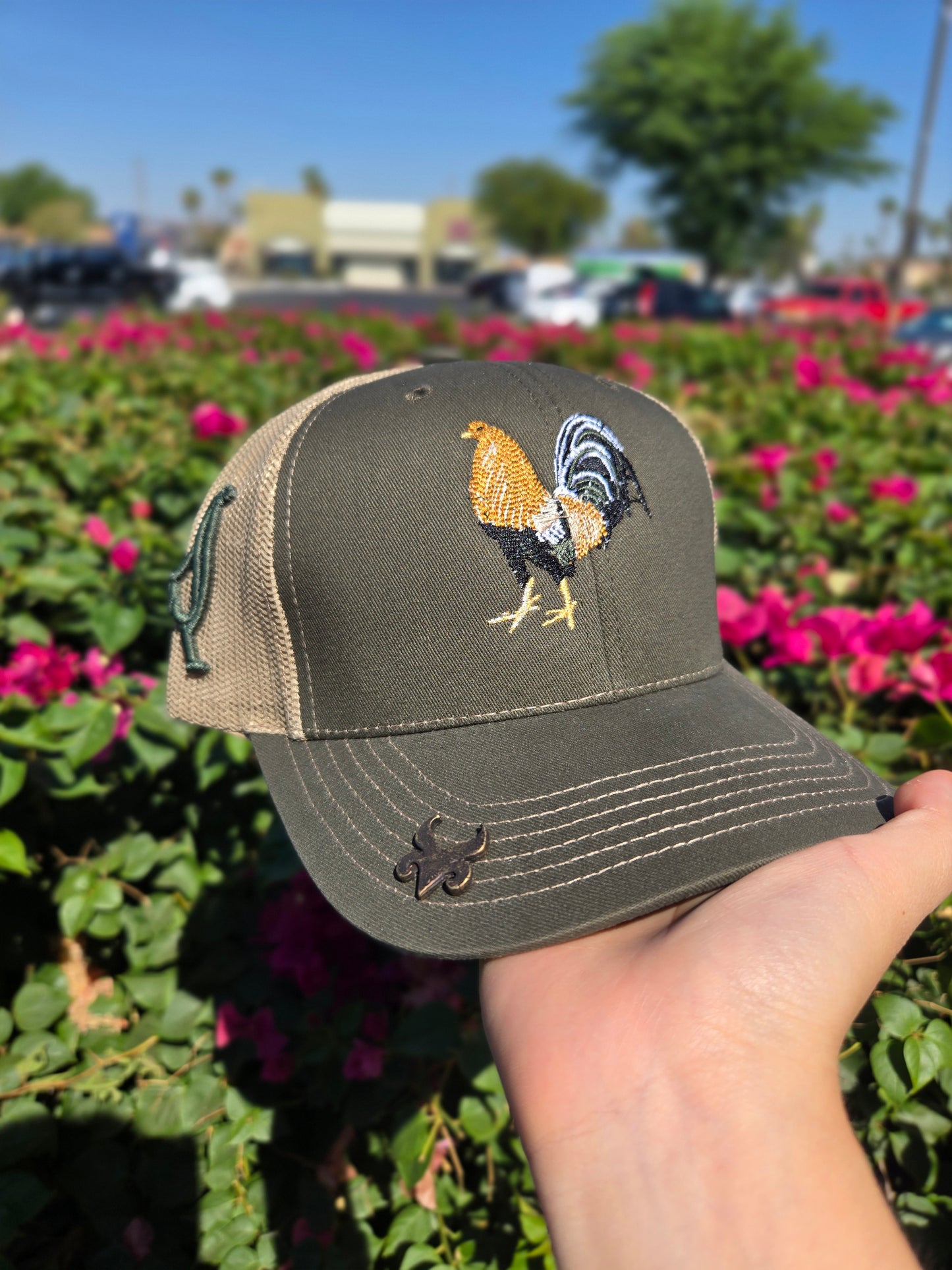 Charro Gallo/Rooster Trucker Cap