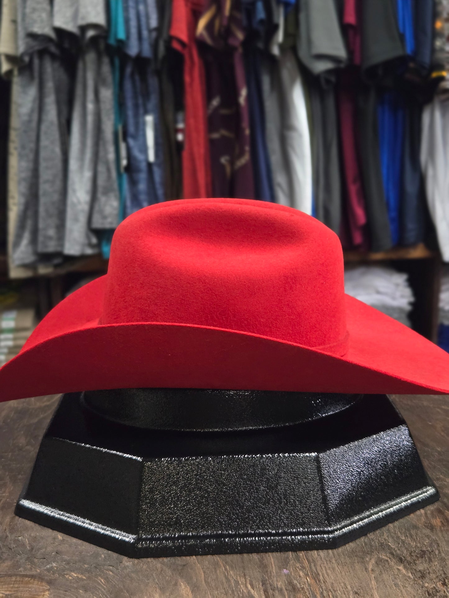 Twinstone 5x Texas Felt Hat - Red