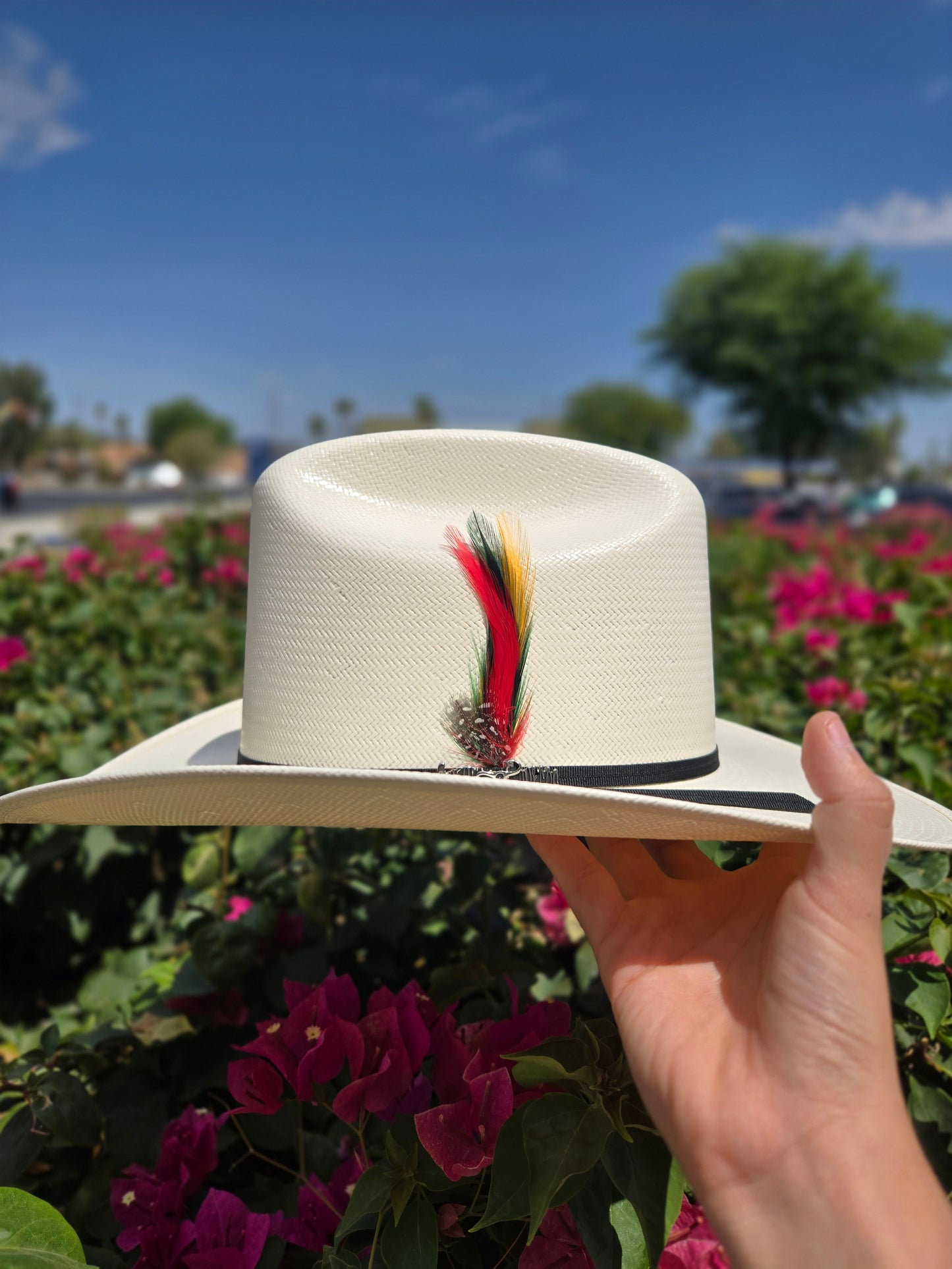 Cuernos Chuecos 100x Johnson Shantung Hat