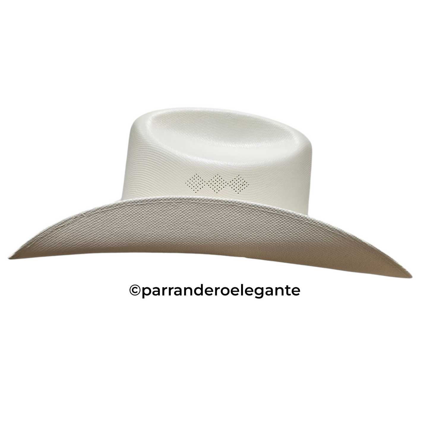 Heredero Rodeo Wide Brim Cattleman Crown Telar Sombrero Hat