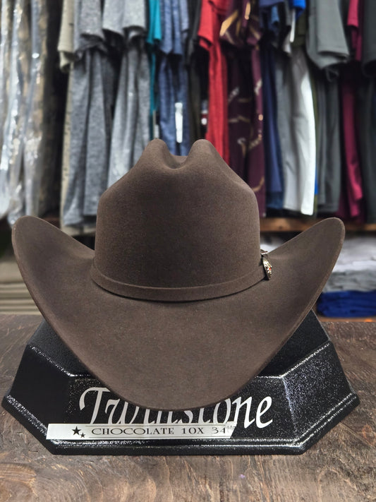 Twinstone 10x Joan Jr Felt Hat - Chocolate