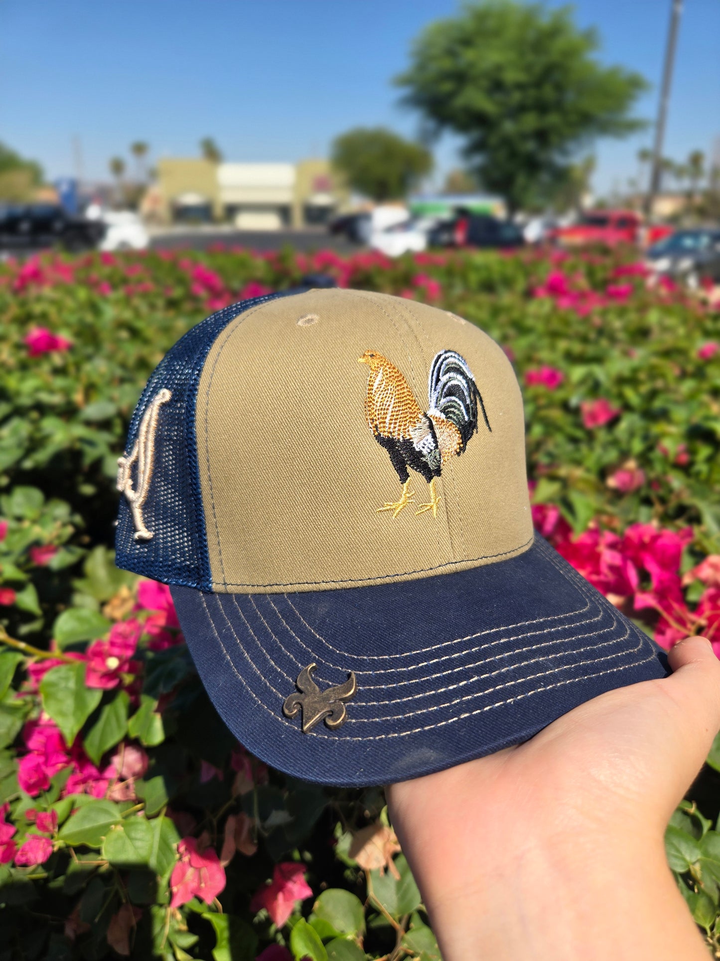 Charro Gallo/Rooster Trucker Cap