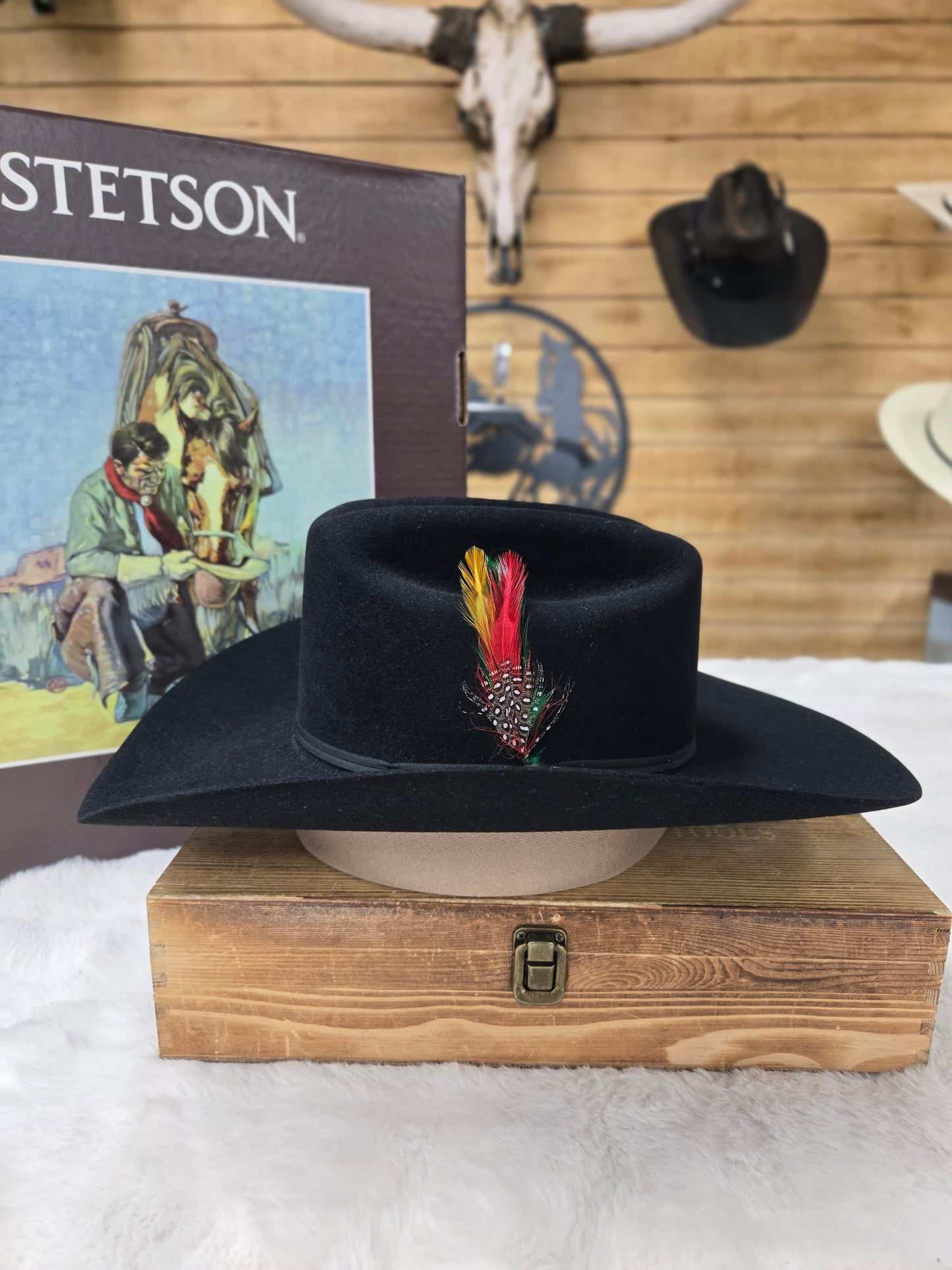 Stetson Spartan 6x Felt Hat - Black