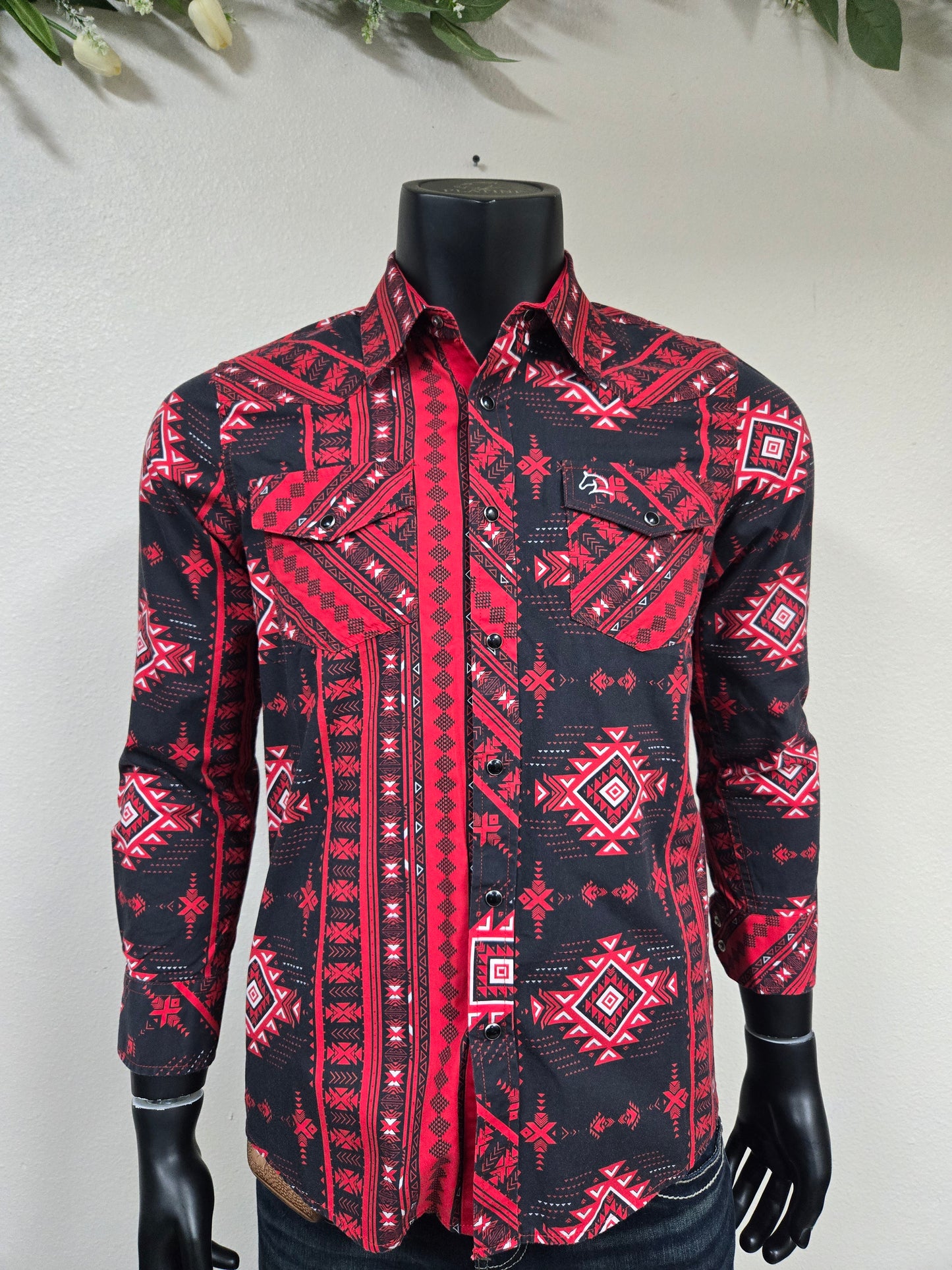 Vaquero Combo Sinaloa estilo Azteca para San Valentin - Camisa, Texana, y Funda