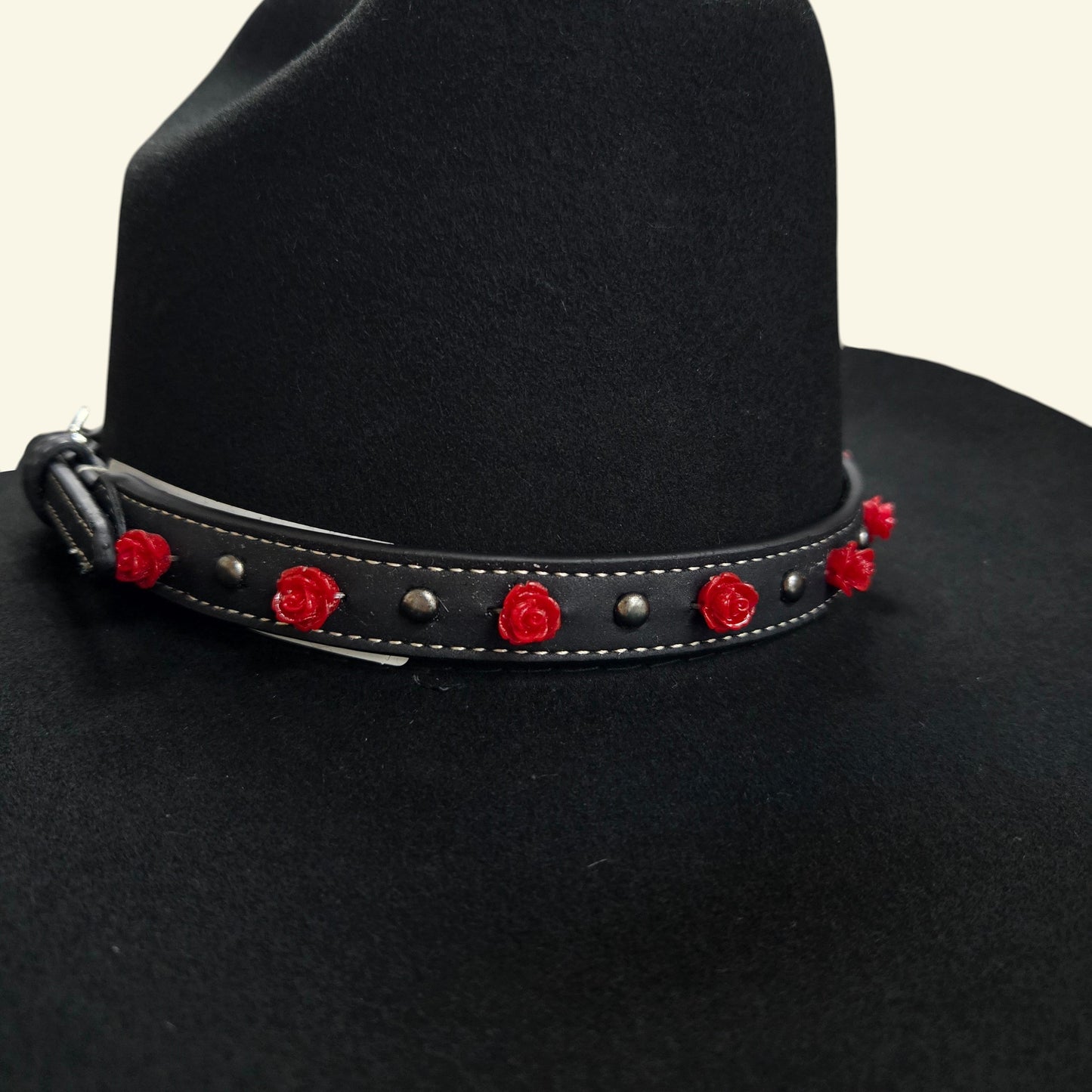 3D Roses Hatband Toquilla de Rosas