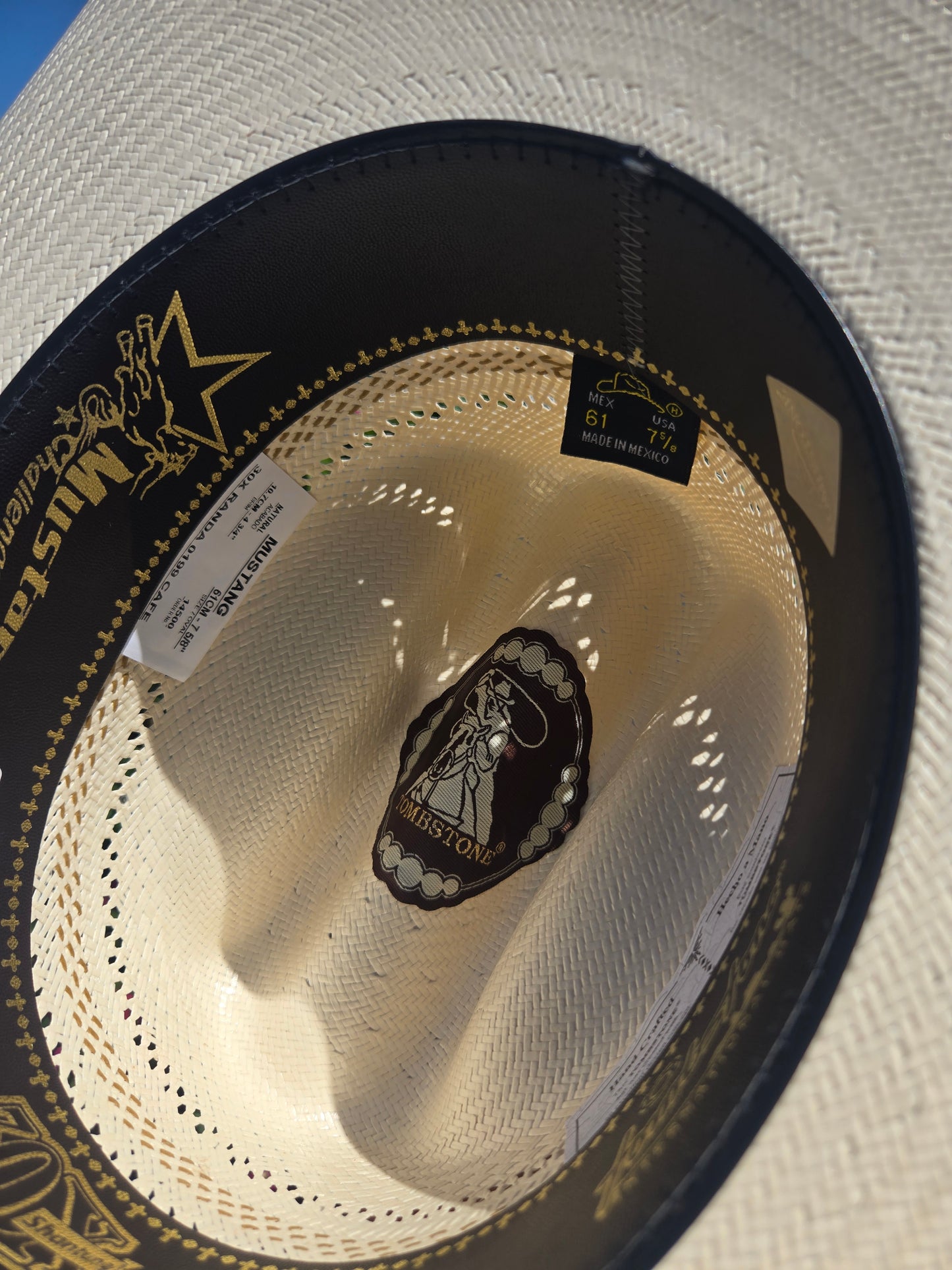 Tombstone 30x Mustang Randa Shantung Hat