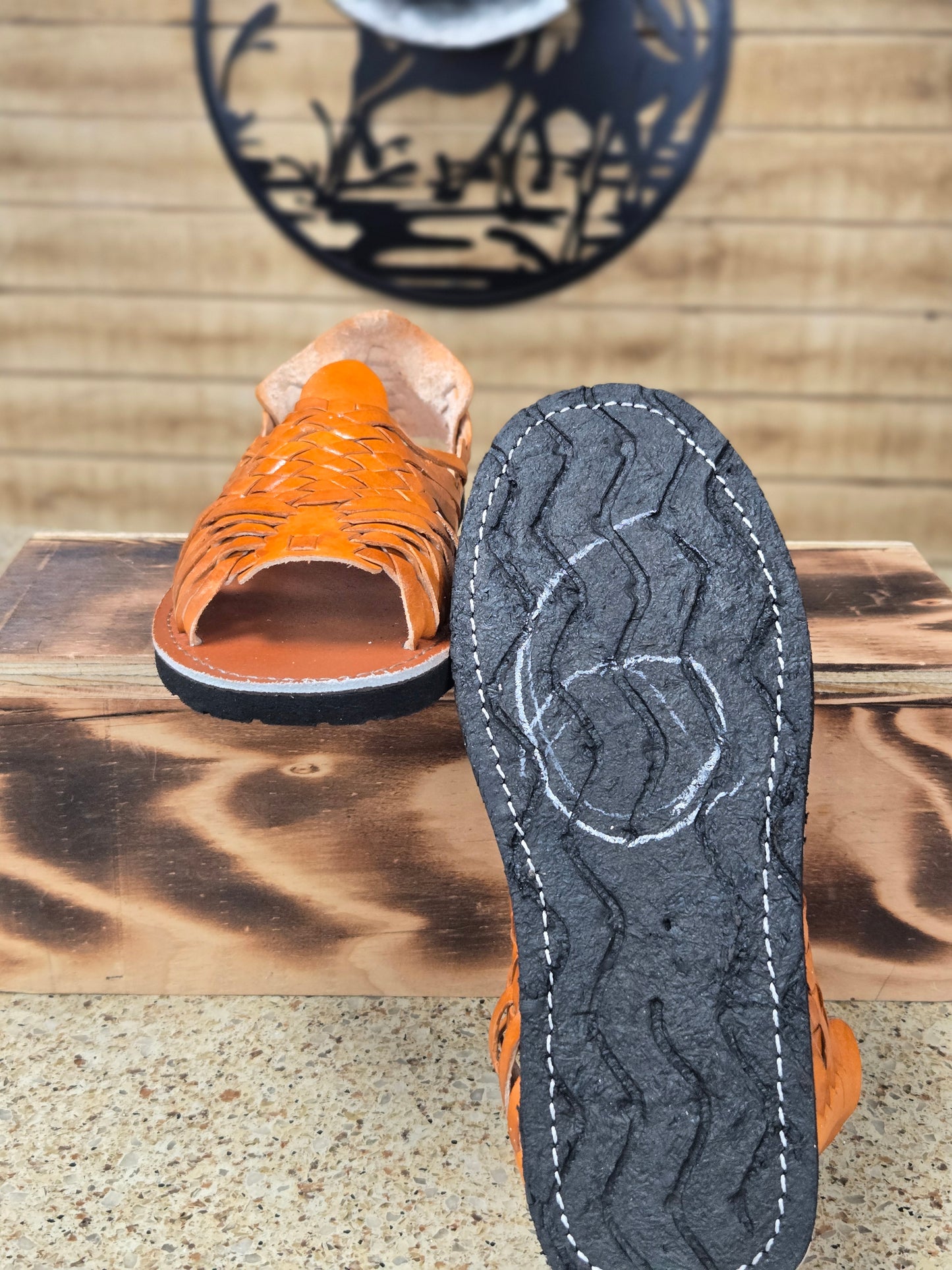 Ramos Leather Huaraches Pachuco