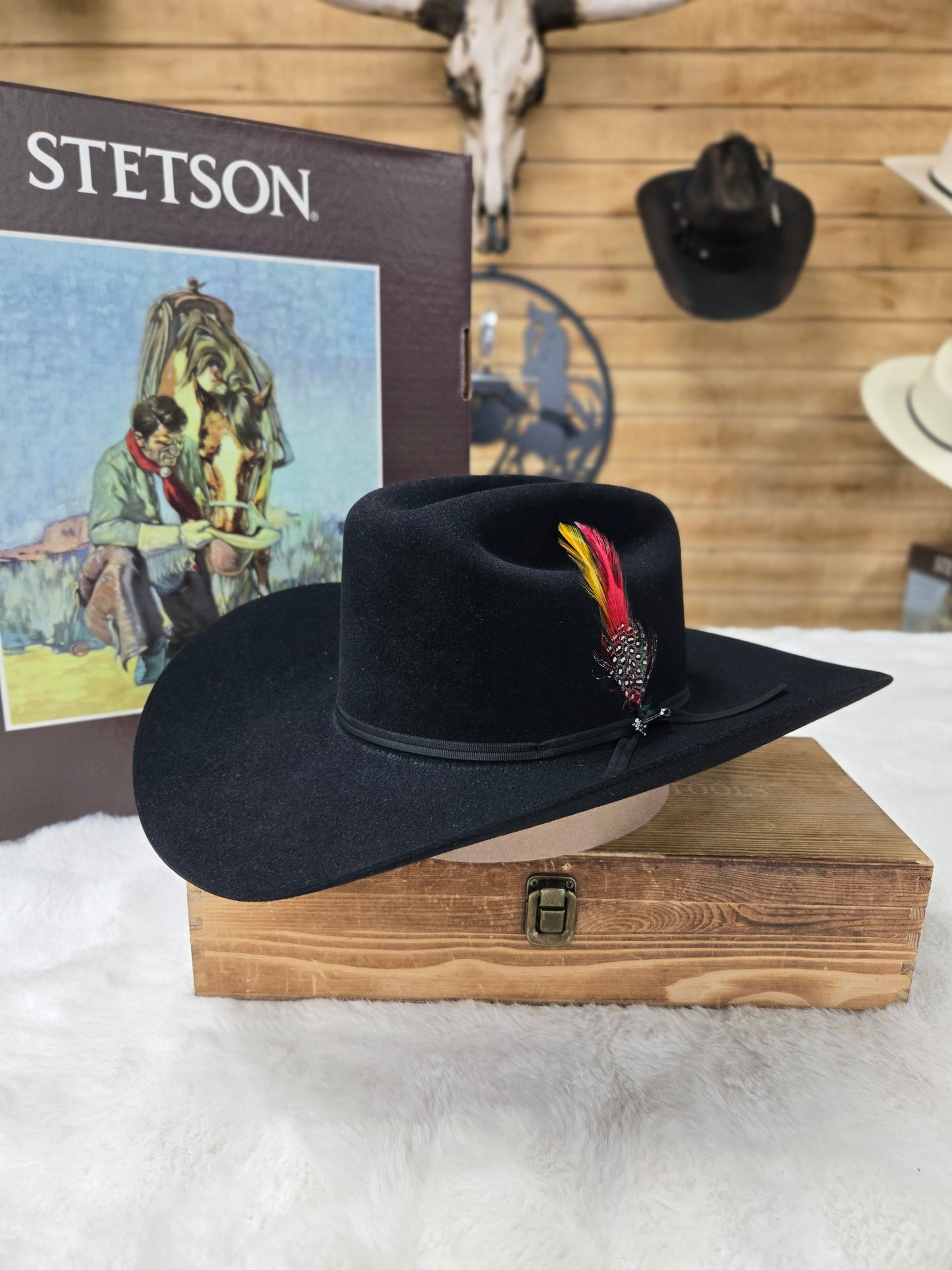 Stetson Spartan 6x Felt Hat - Black