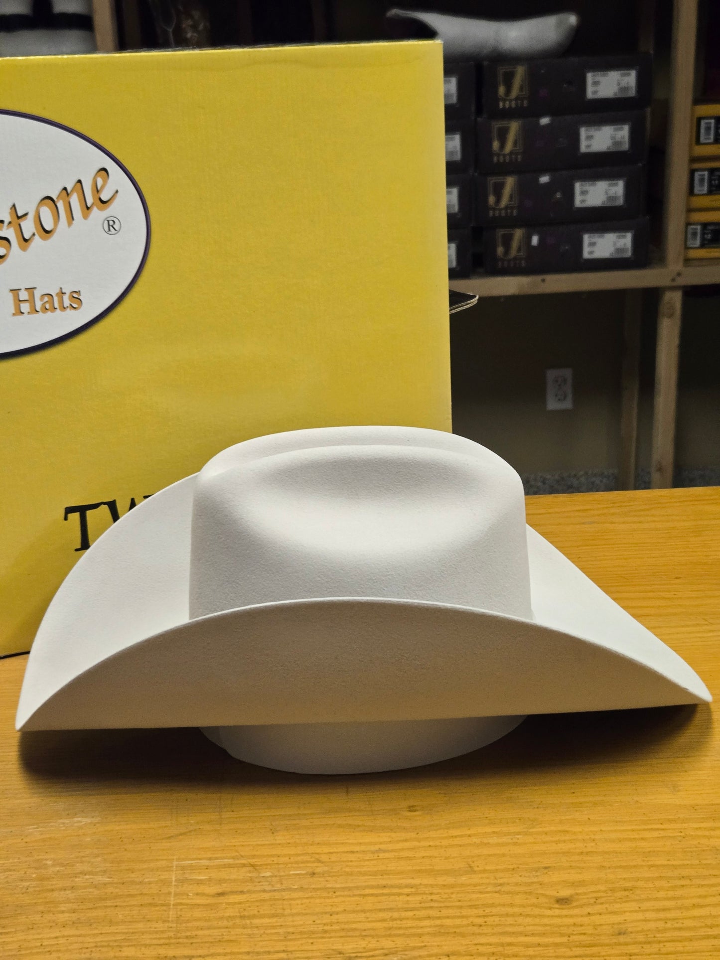 Twinstone 6x Sinaloa Jr Felt Hat- Crystal