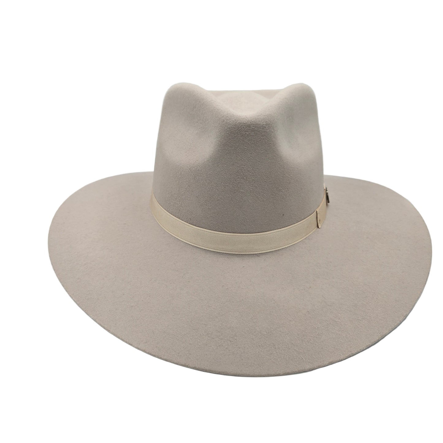 White Diamond Bunbury Wool Felt Hat