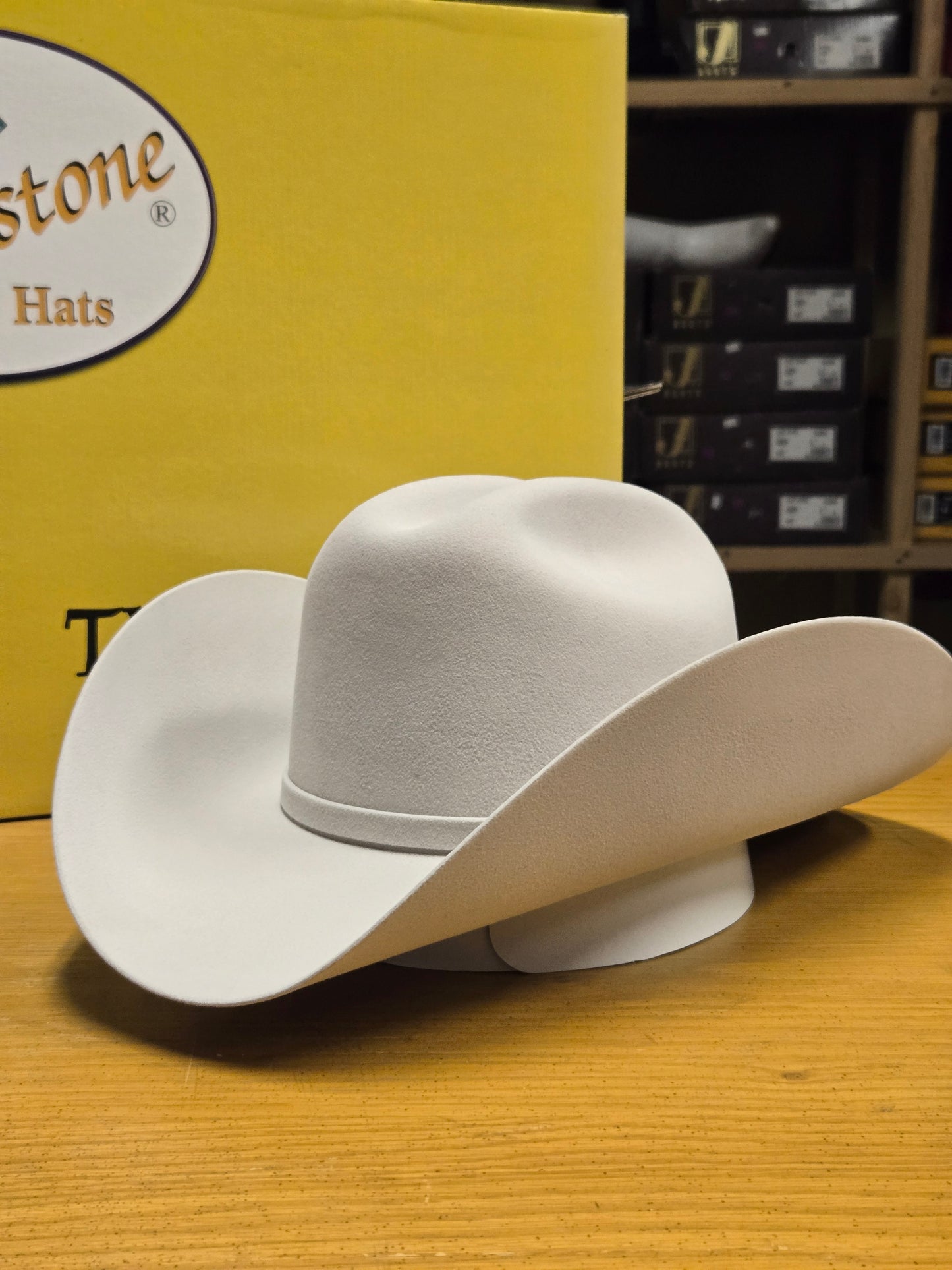 Twinstone 6x Sinaloa Jr Felt Hat- Crystal