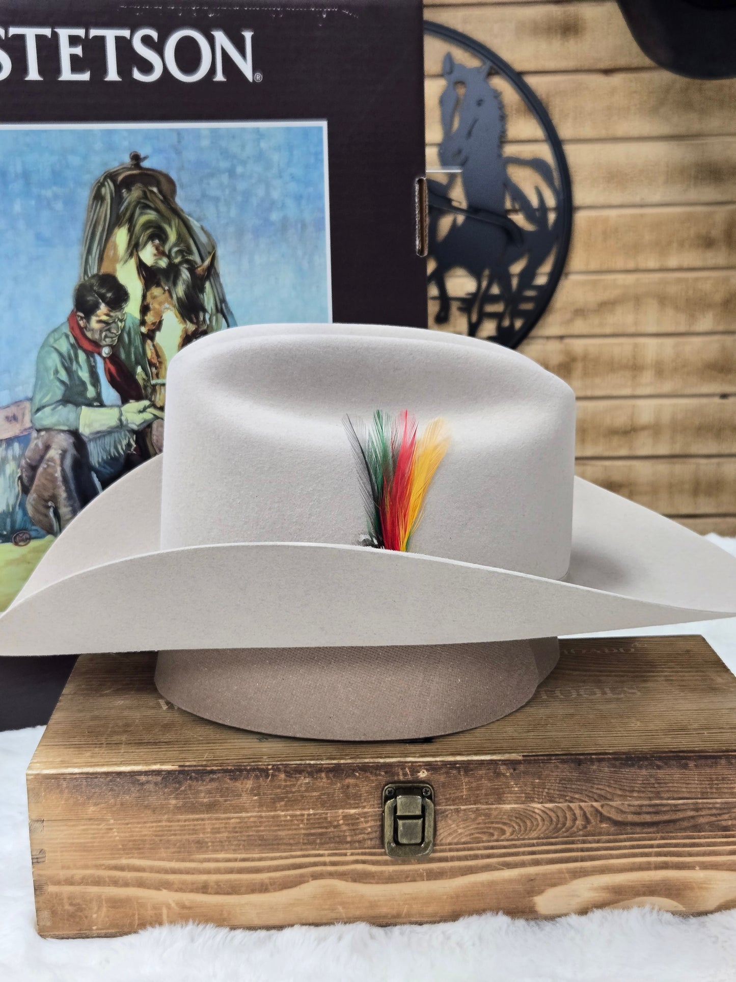 Stetson Spartan 6x Felt Hat - Silverbelly