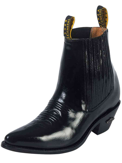 El General Mens Chameleon Ankle Boot - Black 181