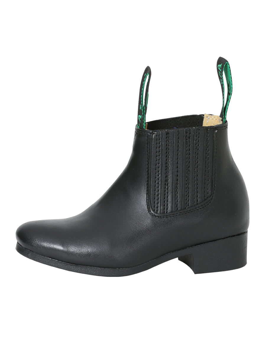 La Brace Kids Traditional Charro Akle Boot (Black)