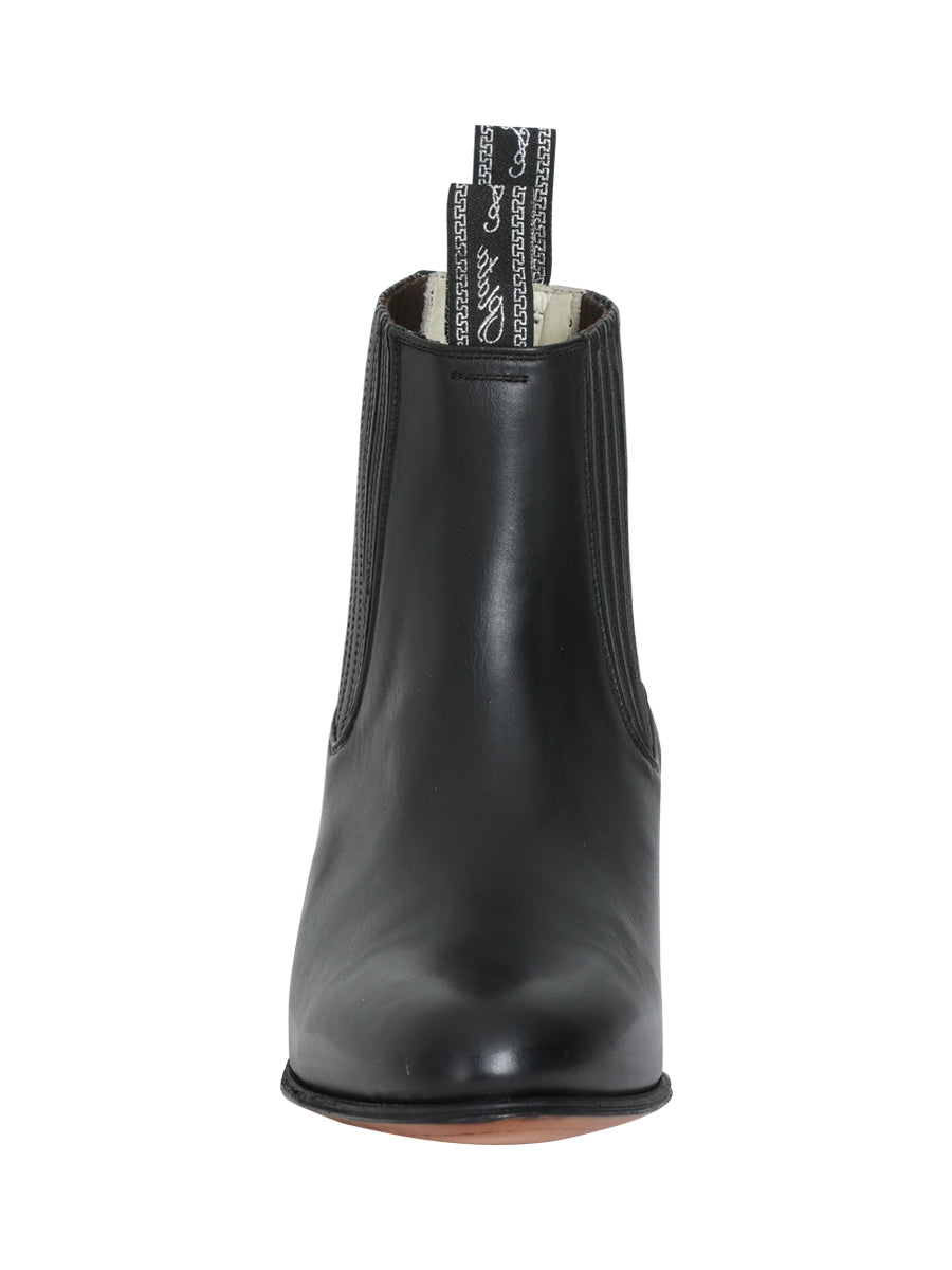 El Canelo Mens Charro Ankle Boot - Atlas Black