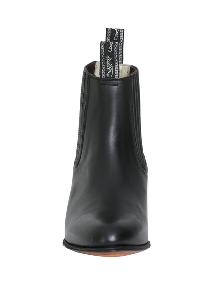 El Canelo Mens Charro Ankle Boot - Atlas Black