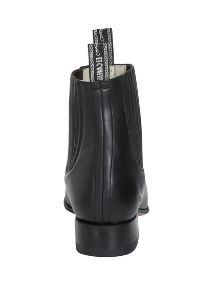 El Canelo Mens Charro Ankle Boot - Atlas Black