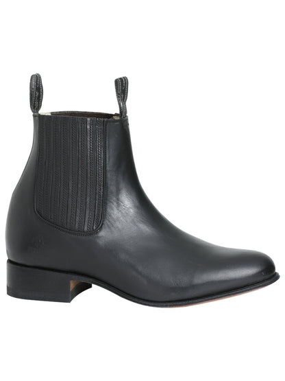 El Canelo Mens Charro Ankle Boot - Atlas Black