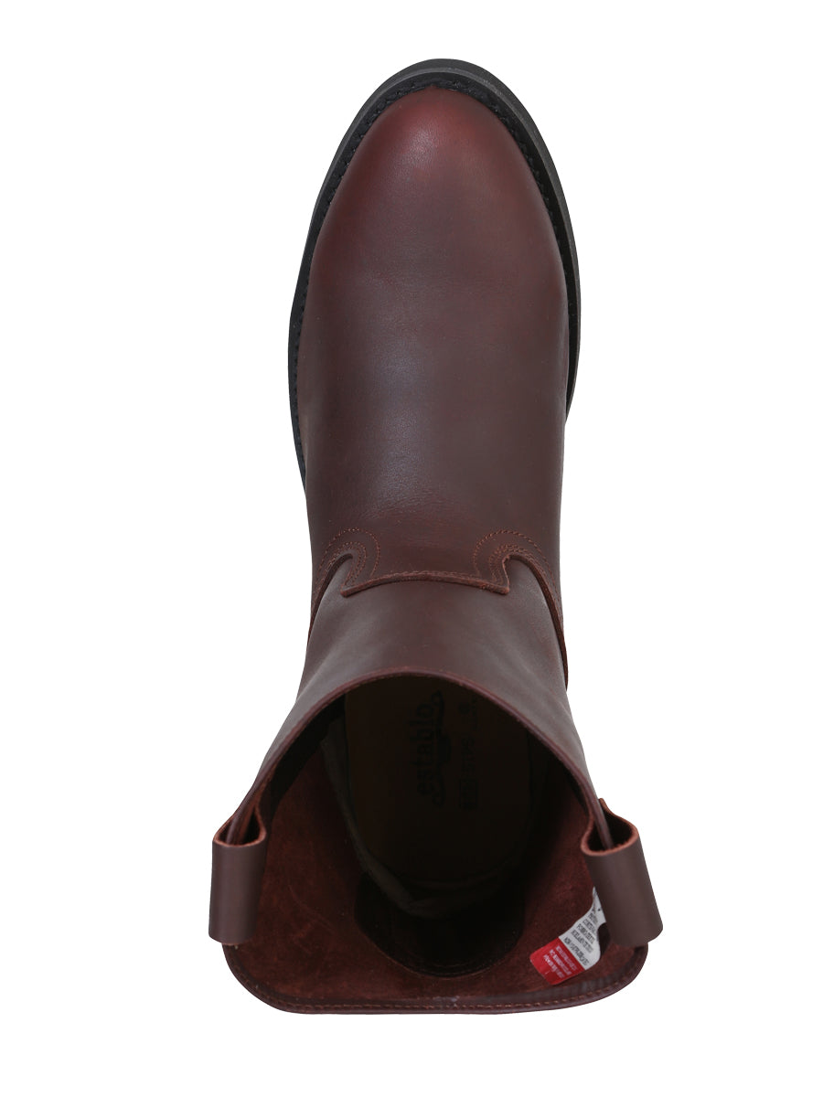 Establo Mens Wellington Work Boot Grasso - Shedron 316