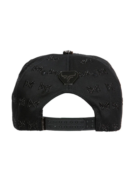 Lamasini Mexico Gorra Hat - Tricolor, Black
