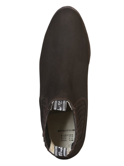 Canelo Mens Charro Botin Ankle Boot - Nobuck Brown 34291
