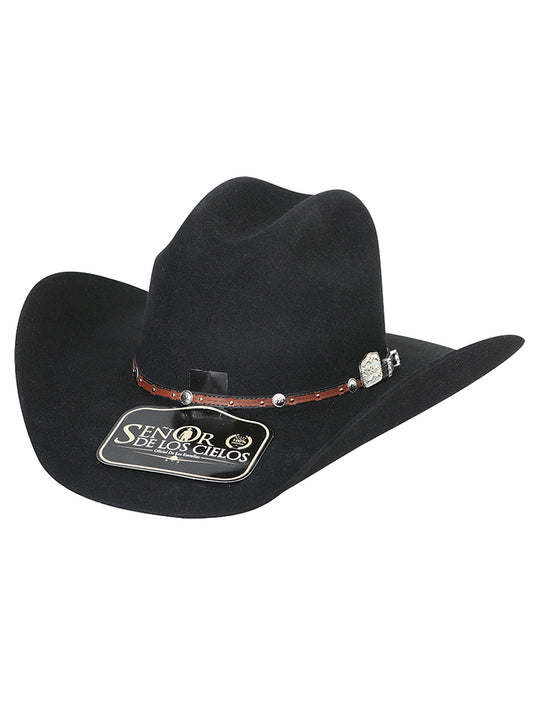 El Senor de los Cielos 50x Wool Felt Hat - Black 41675