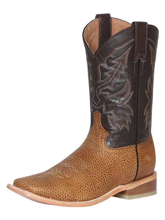 El General Mens Rodeo Boot - Floter Light Brown