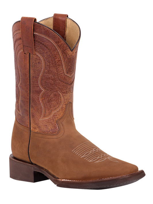 El General Mens Rodeo Boot - Crazy Tan