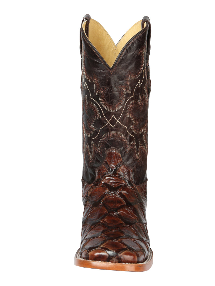 El General Mens Pirarucu Rodeo Boots - Brown
