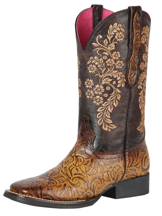 El General Womens Printed Orix Rodeo Boot - Aumado 44634