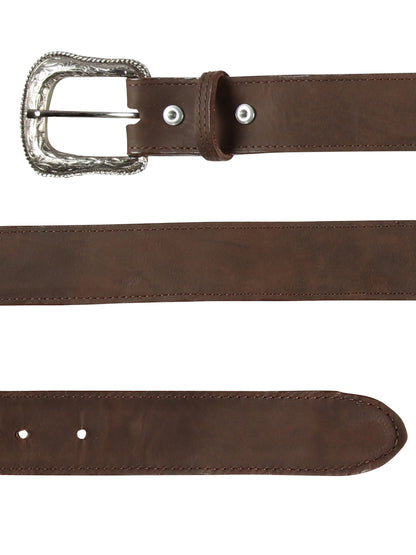 El General Womens Leather Belt - Crazy Brown 44645