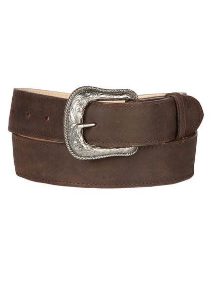 El General Womens Leather Belt - Crazy Brown 44645