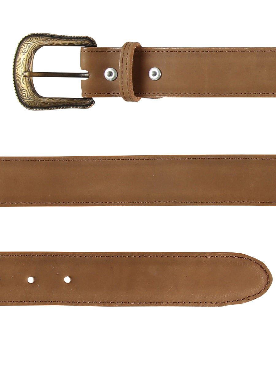 El General Womens Leather Belt - Crazy Tabacco 44647