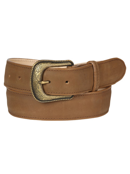 El General Womens Leather Belt - Crazy Tabacco 44647