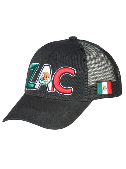 El General Zacatecas Trucker Hat- Black