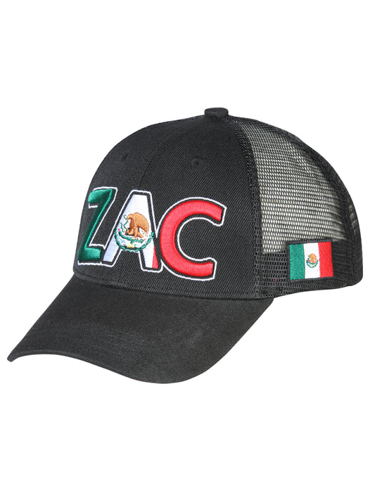 El General Zacatecas Trucker Hat- Black