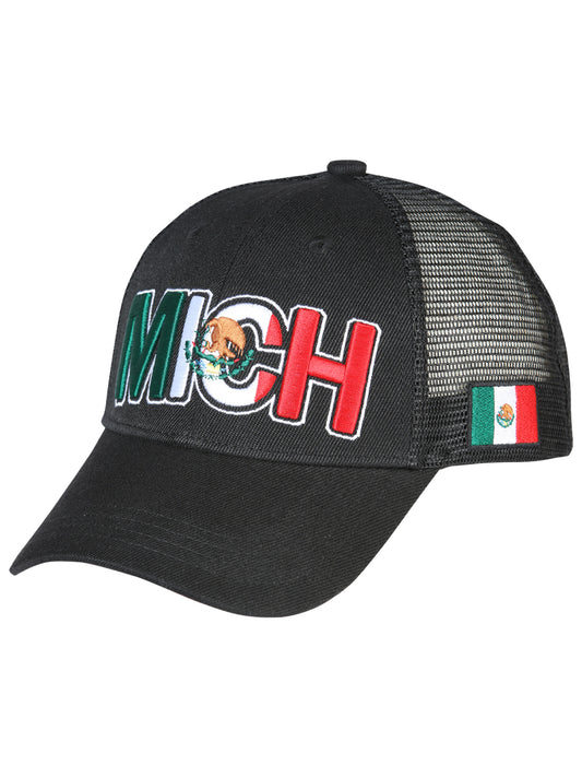 El General Michoacan Trucker Hat- Black
