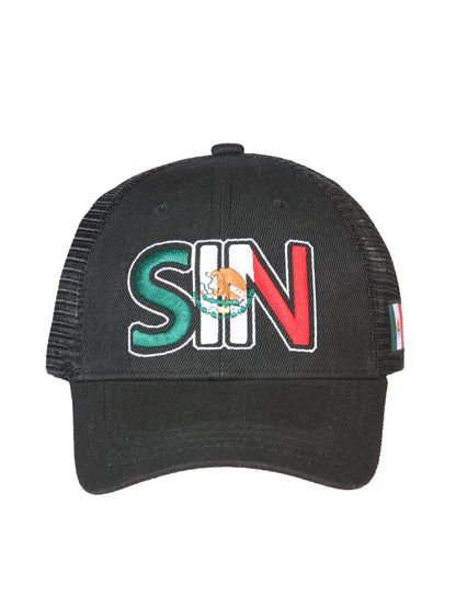 El General Sinaloa Trucker Hat- Black