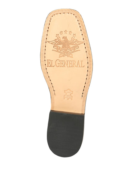 El General Mens Classic Ankle Boots - Black