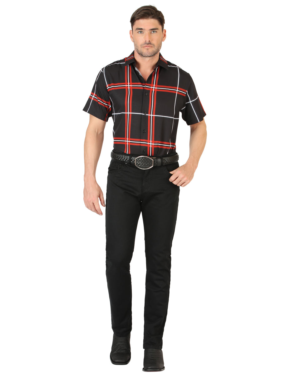Centenario Mens Slim Fit Denim Pants - Black 45540