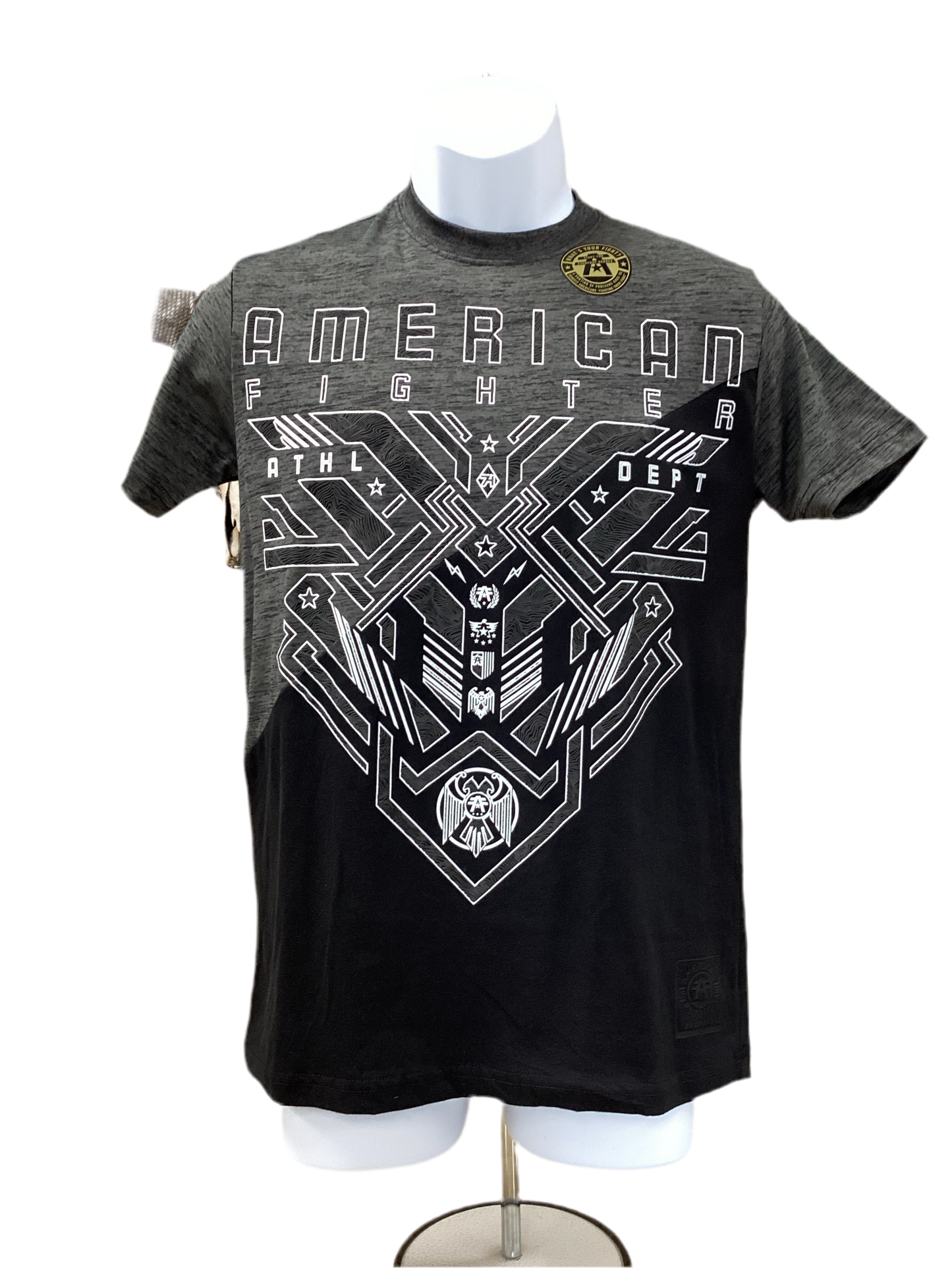 AMERICAN FIGHTER FM15408 Men Camiseta Montross Panel