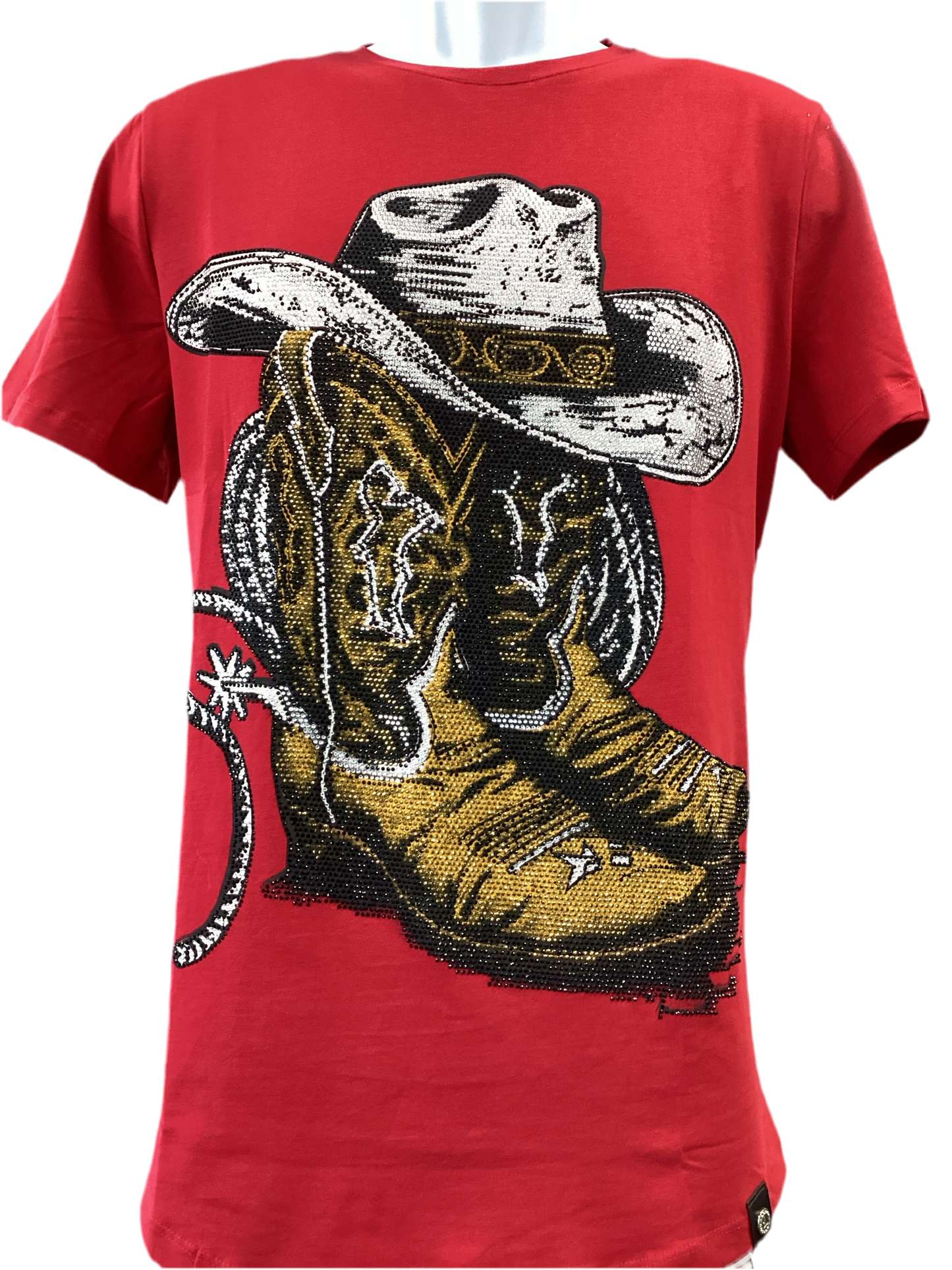 LAVERITA Men Camiseta Boots with Hat