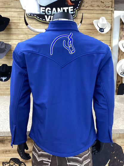 White Diamond Mens Jacket (Royal Blue)