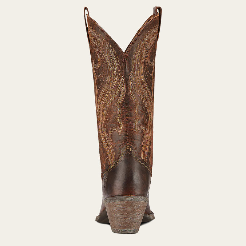 Ariat Womens Lively Western Cowboy Boot - Sassy Brown