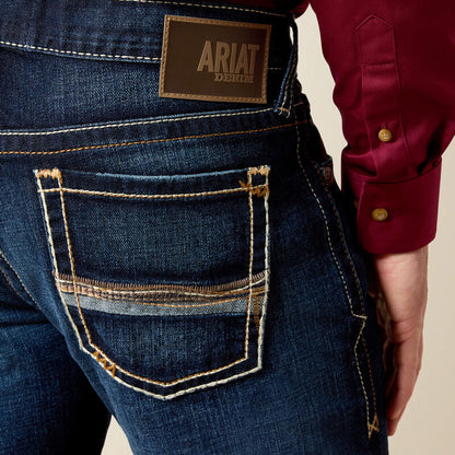 Ariat Mens M7 Rocker Concord Stretch Stackable Straight Leg Jean - Tanner Dodge