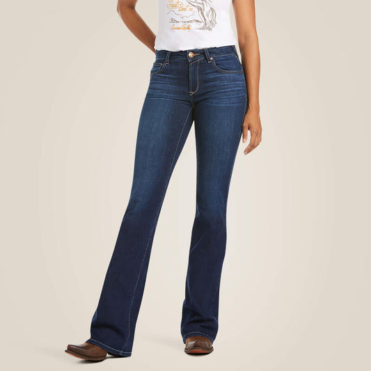 Ariat Womens Ultra Stretch Perfect Rise Katie Flare Jean - Maya